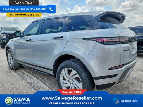 Used 2021 Land Rover Range Rover Evoque R-Dynamic S AWD/4WD image 3