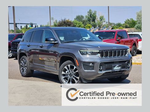Certified 2022 Jeep Grand Cherokee Overland w/ Luxury Tech Group IV AWD/4WD image 1