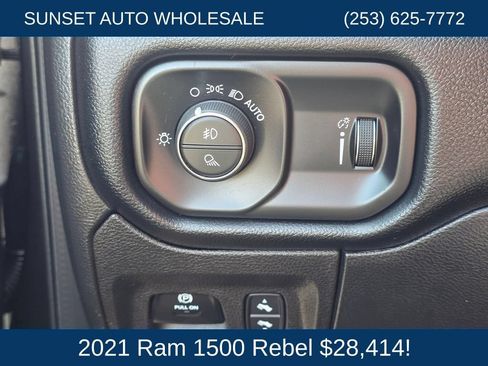 Used 2021 RAM 1500 Rebel w/ Rebel Level 2 Equipment Group AWD/4WD image 34