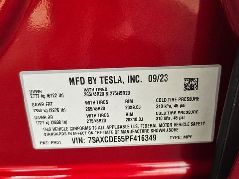 Used 2023 Tesla Model X AWD/4WD image 35
