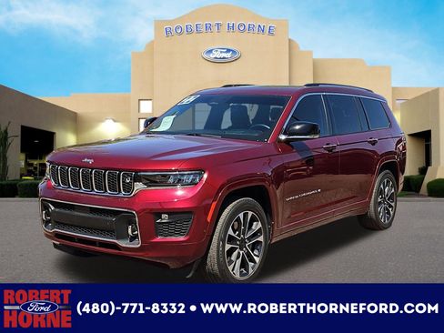 Used 2022 Jeep Grand Cherokee L Overland w/ Advanced Protech Group III AWD/4WD image 1