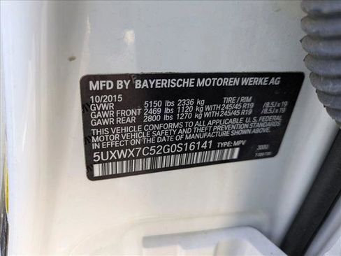 Used 2016 BMW X3 xDrive35i AWD/4WD image 16