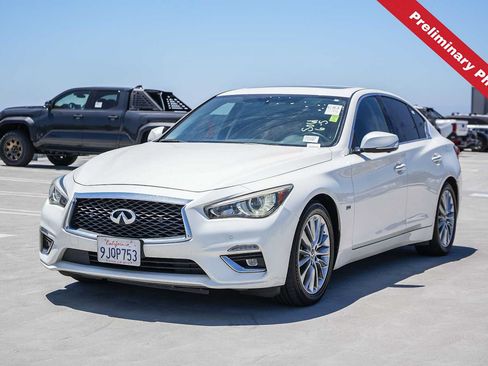 Used 2020 INFINITI Q50 Luxe w/ Essential Package (3.0T Luxe) RWD image 1