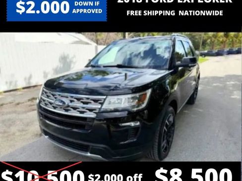 Used 2018 Ford Explorer XLT w/ Equipment Group 201A AWD/4WD image 1