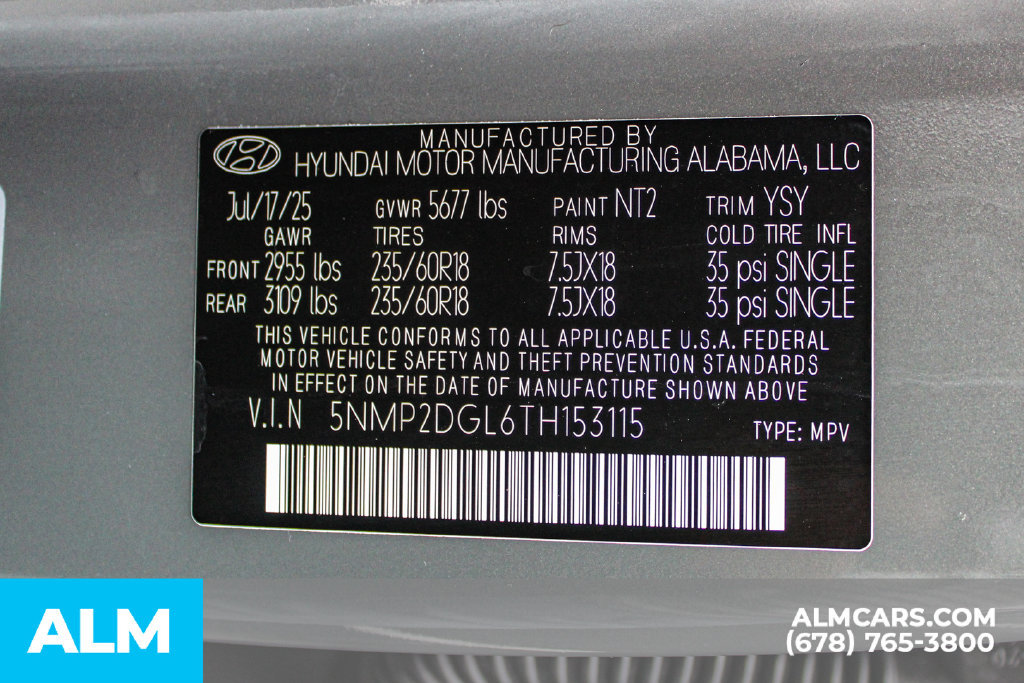 Used 2026 Hyundai Santa Fe SEL AWD/4WD image 39