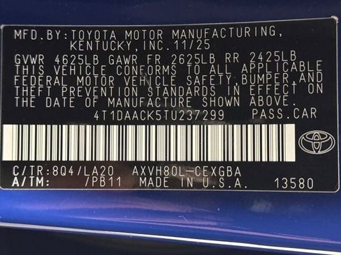 New 2026 Toyota Camry XLE image 28