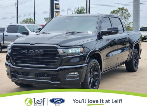 Used 2025 RAM 1500 Laramie w/ Night Edition AWD/4WD image 2