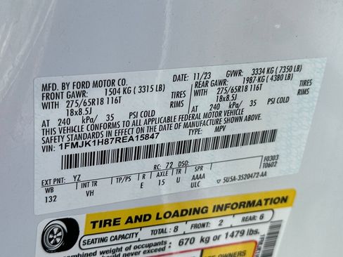 Certified 2024 Ford Expedition Max XLT RWD image 20