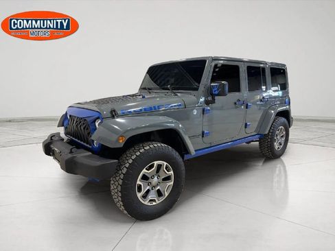 Used 2015 Jeep Wrangler Unlimited Rubicon w/ Connectivity Group image 1