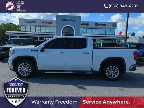 Used 2019 GMC Sierra 1500 SLT w/ SLT Premium Plus Package RWD image 3