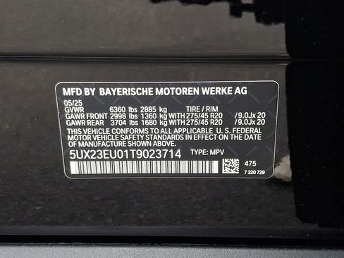 Certified 2026 BMW X5 xDrive40i AWD/4WD image 23