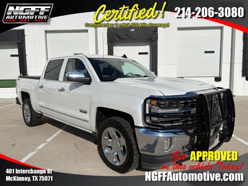 Used 2018 Chevrolet Silverado 1500 LTZ w/ Texas Edition AWD/4WD image 1