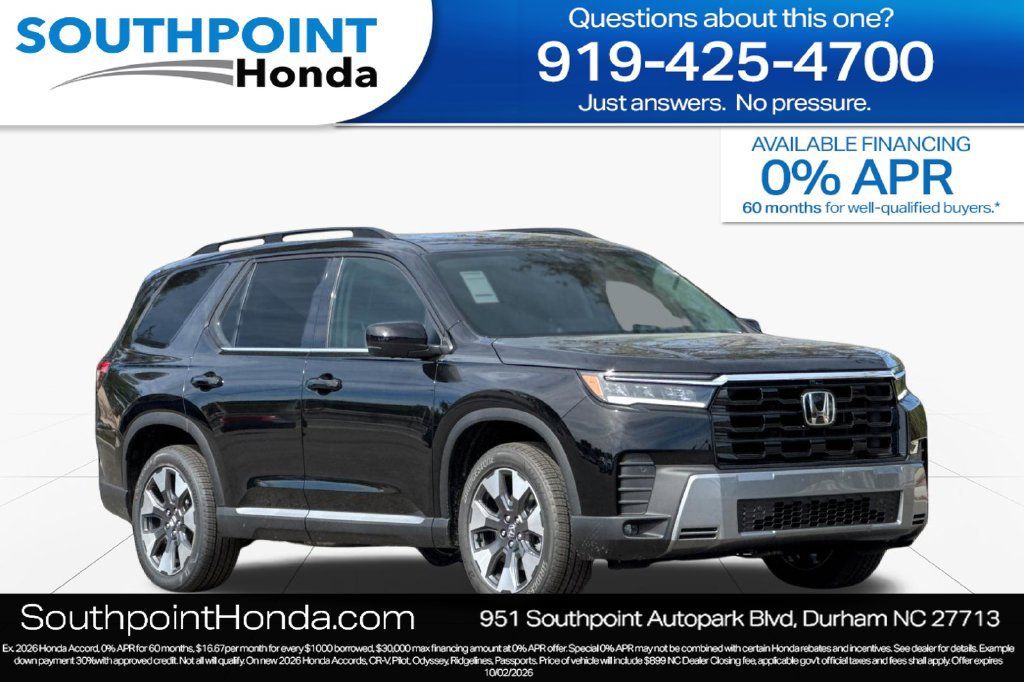 New 2026 Honda Pilot Elite image 1
