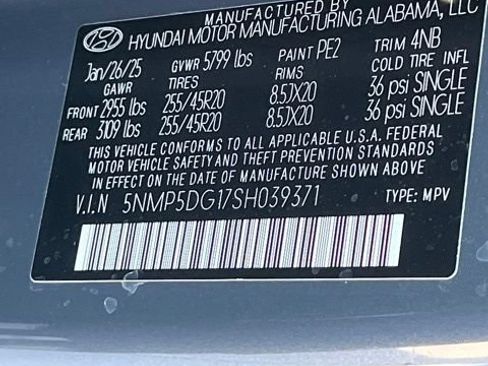 Used 2025 Hyundai Santa Fe Calligraphy AWD/4WD image 38