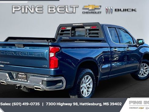 Used 2019 Chevrolet Silverado 1500 LTZ w/ LTZ Plus Package AWD/4WD image 12