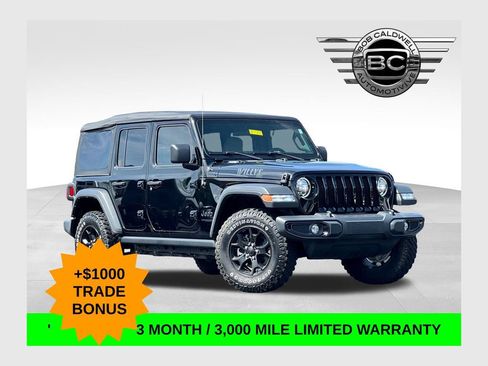Used 2022 Jeep Wrangler Unlimited Sport AWD/4WD image 1