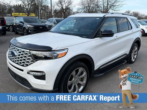 Used 2020 Ford Explorer Platinum w/ Premium Technology Package image 1