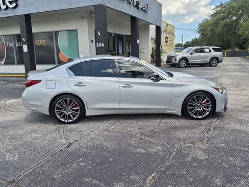 Used 2018 INFINITI Q50 Red Sport 400 w/ Proactive Package RWD image 4