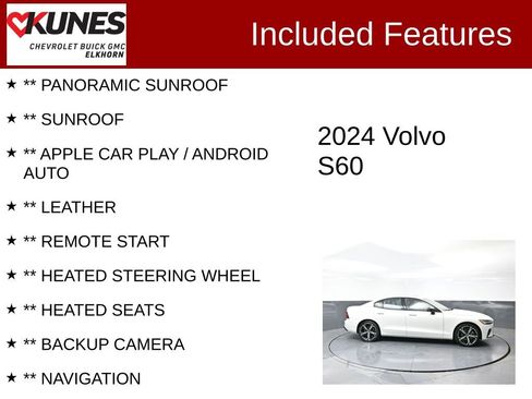 Used 2024 Volvo S60 B5 Core image 2