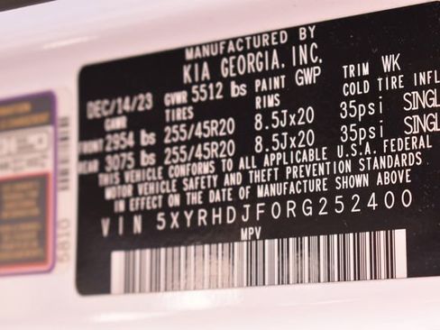 Certified 2024 Kia Sorento X-Line EX AWD/4WD image 39