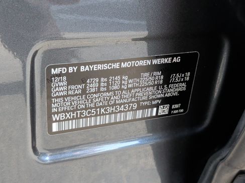 Used 2019 BMW X1 xDrive28i w/ M Sport Package AWD/4WD image 40