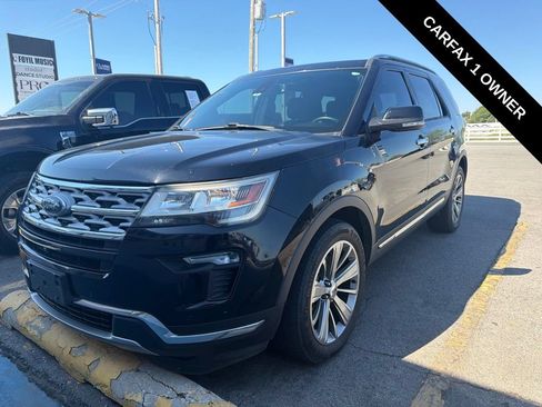 Used 2018 Ford Explorer Limited w/ Ford Safe & Smart Package FWD image 3