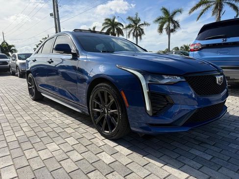 Used 2021 Cadillac CT4 V w/ Technology Package AWD/4WD image 1