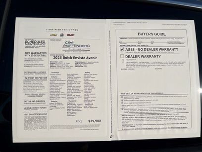 Certified 2025 Buick Envista Avenir