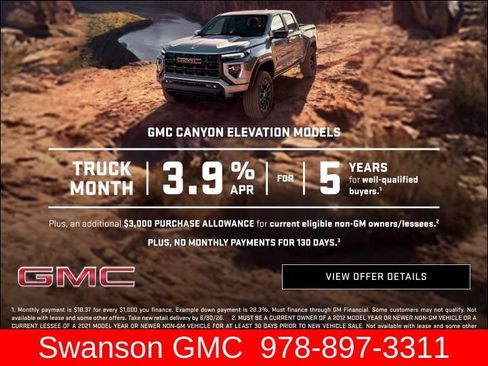 New 2026 GMC Canyon Elevation w/ Convenience Package AWD/4WD image 2
