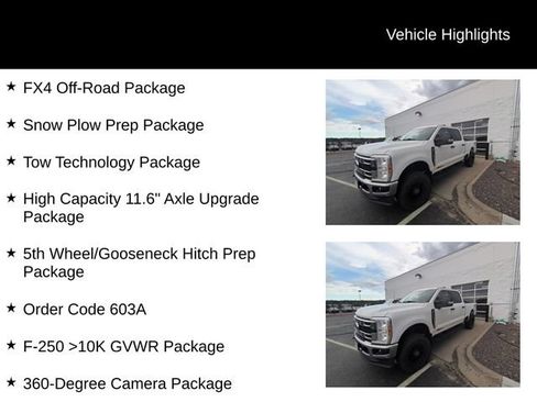 Used 2023 Ford F250 XLT w/ 360-Degree Camera Package AWD/4WD image 8