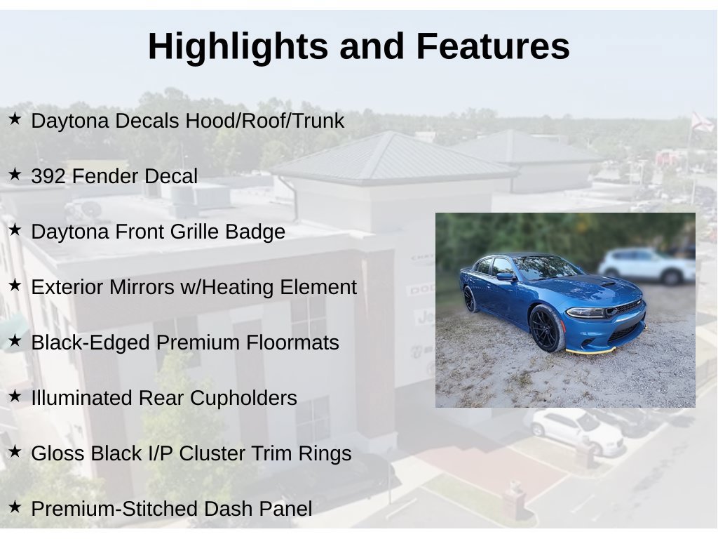 Used 2022 Dodge Charger Scat Pack w/ Daytona Edition Group RWD image 5