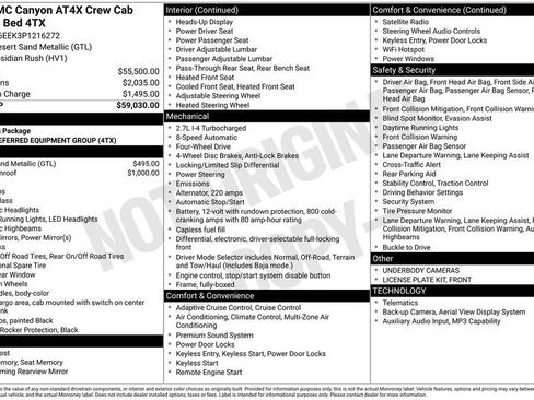 Used 2023 GMC Canyon AT4X image 35