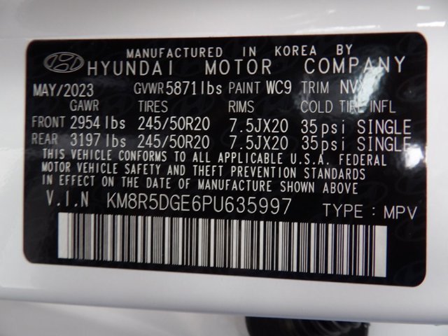 Certified 2023 Hyundai Palisade Limited w/ Cargo Package AWD/4WD image 37