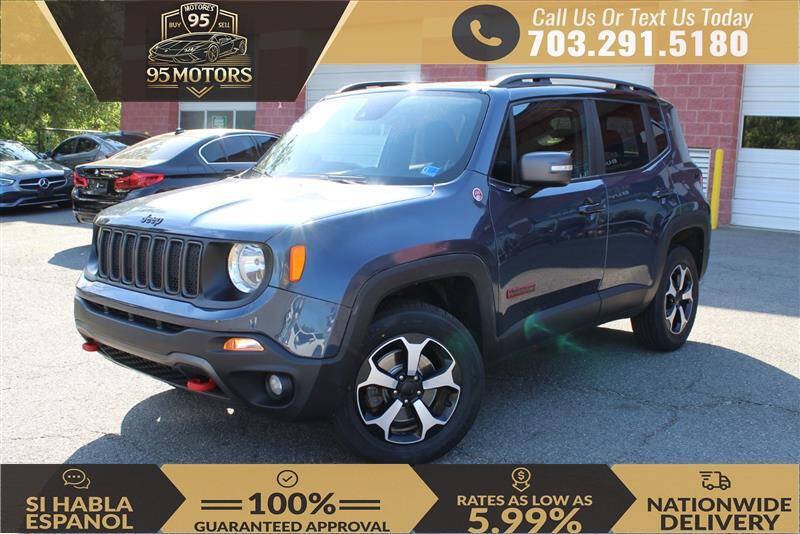 Used 2021 Jeep Renegade Trailhawk AWD/4WD image 1