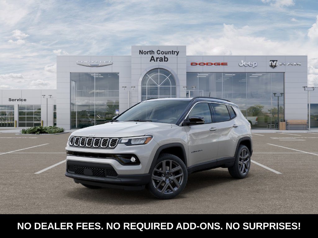 New 2026 Jeep Compass Limited w/ Sun, Sound & Navigation Group AWD/4WD 360° Tour