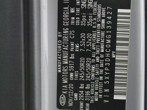 Used 2021 Kia Telluride EX w/ EX Premium Package image 20