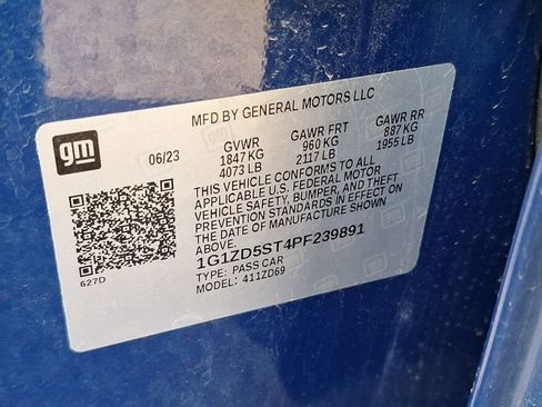 Certified 2023 Chevrolet Malibu LT image 19