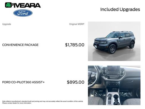 Used 2023 Ford Bronco Sport Big Bend w/ Convenience Package AWD/4WD image 4