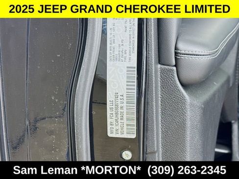 New 2025 Jeep Grand Cherokee Limited image 33