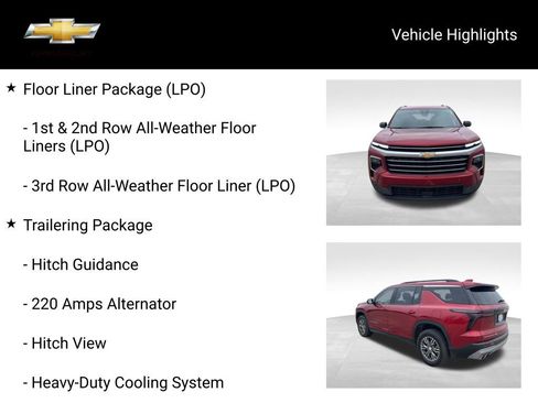 Used 2024 Chevrolet Traverse LT w/ Trailering Package image 18