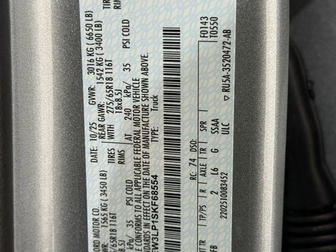 New 2025 Ford F150 XLT w/ Equipment Group 301A Standard image 44