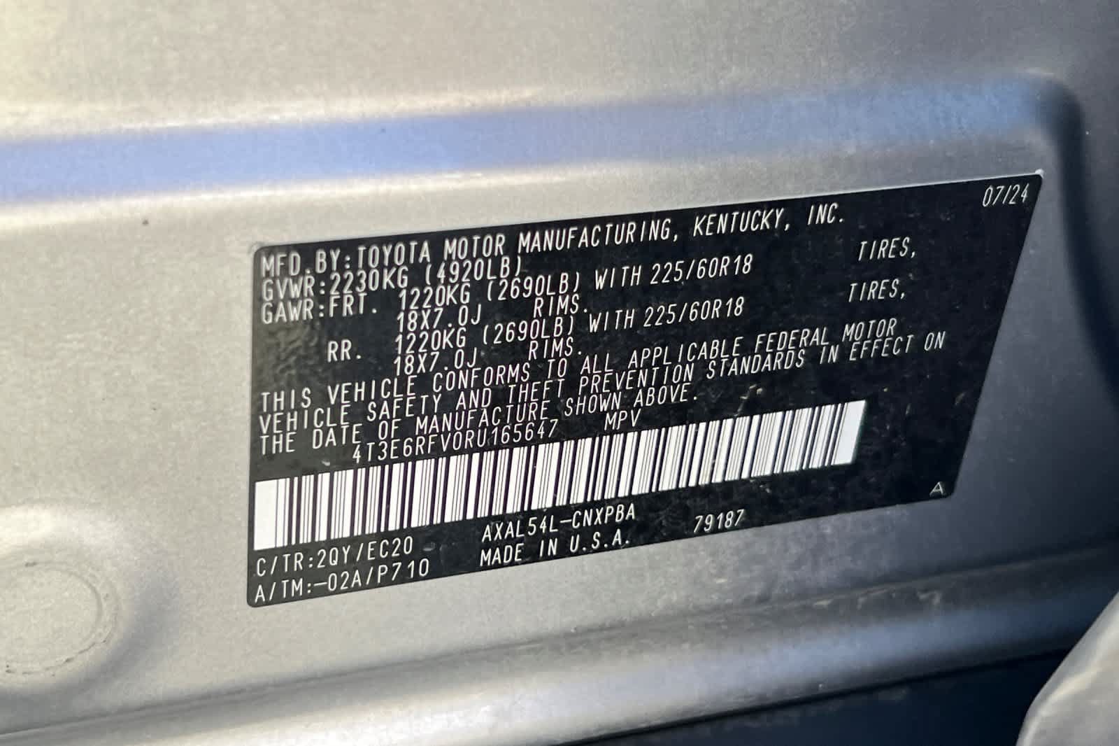 Certified 2024 Toyota RAV4 XSE AWD/4WD image 34