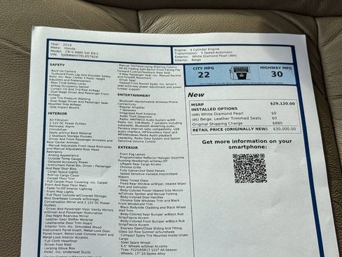 Used 2014 Honda CR-V EX-L image 32
