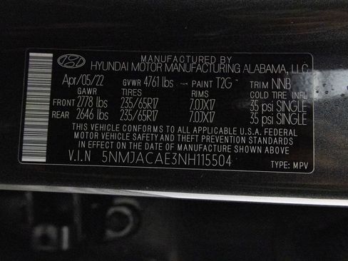 Used 2022 Hyundai Tucson SE image 44