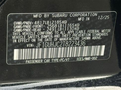 New 2026 Subaru Impreza RS image 28