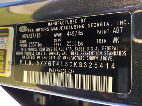 Used 2019 Kia Optima LX FWD image 33