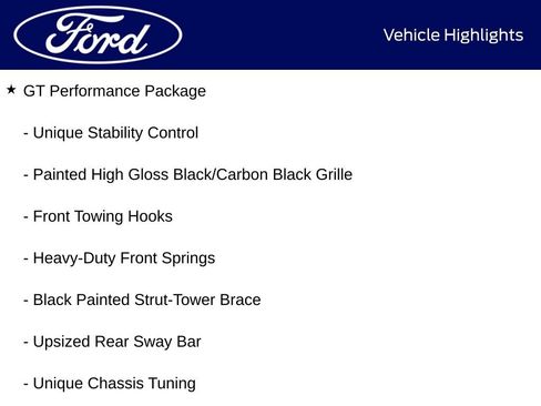New 2026 Ford Mustang GT w/ GT Performance Package RWD image 10