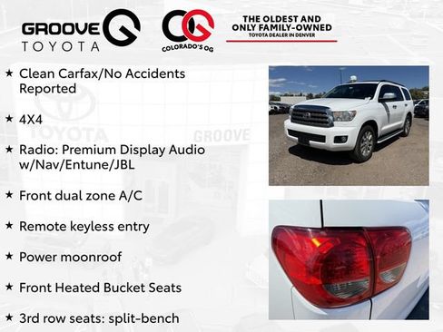 Used 2017 Toyota Sequoia Limited w/ Safety & Convenience Package AWD/4WD image 4