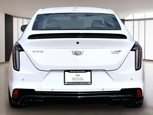 Certified 2023 Cadillac CT4 V Blackwing w/ Technology Package RWD image 4
