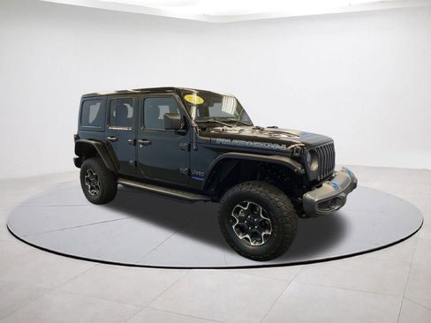 Used 2022 Jeep Wrangler Unlimited Rubicon 4xe w/ Cold Weather Group image 7